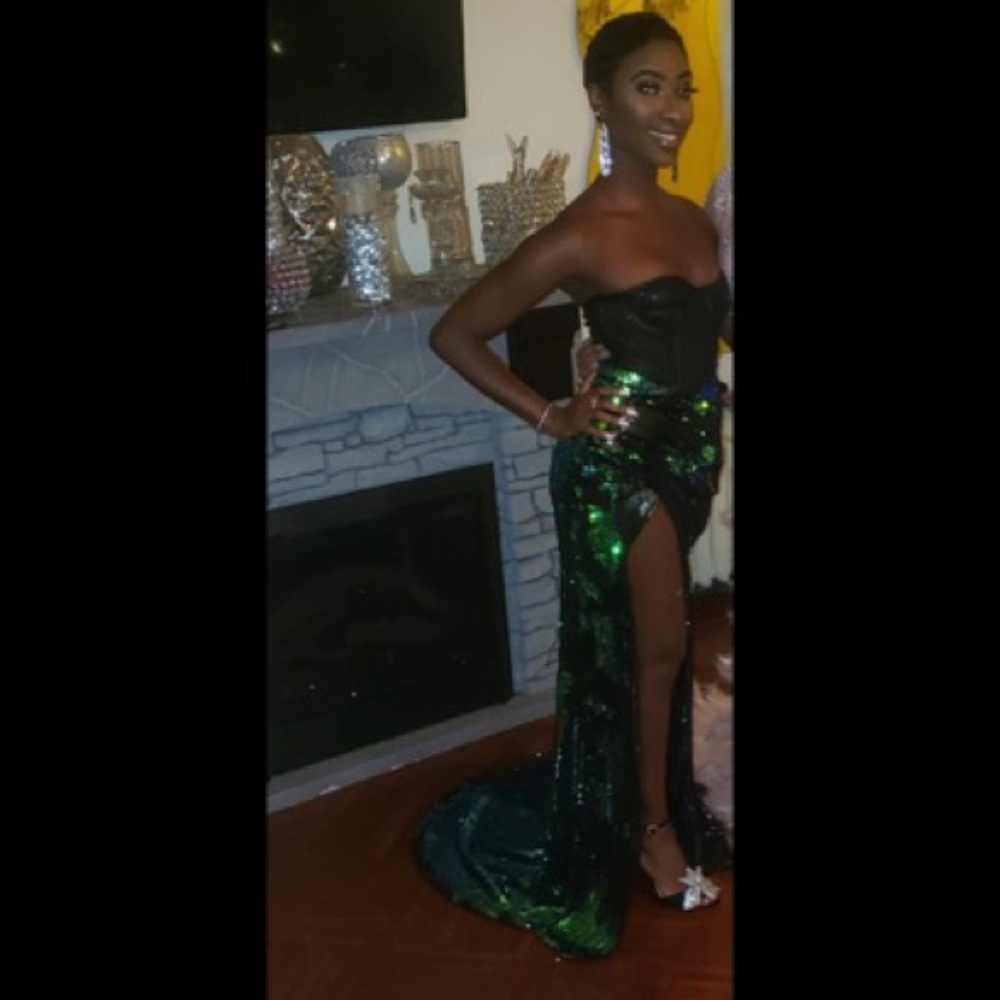 Sequins Bustier Gown